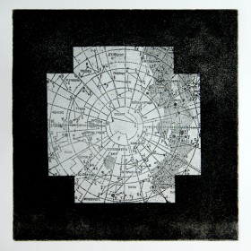 Cosmographia, aquatint etching on paper, 2011