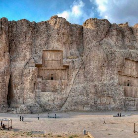 TOMB OF XERXES I. (IRAN, Naqsh-i Rustam)