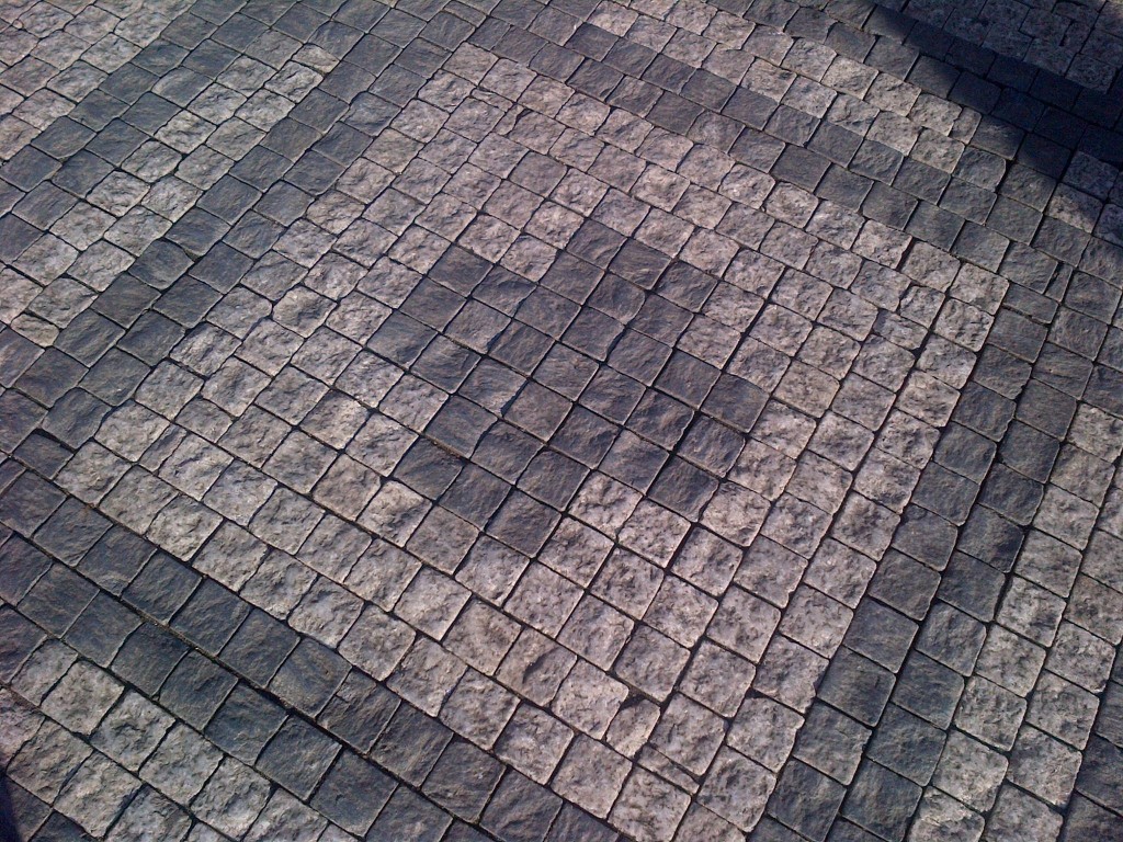 Pavement in Prague
