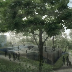 GER.MANIA (German Architect J Mayer H suggests a LAIBACH-Cross for the german Pavilion in Venice)