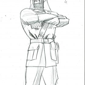 M.F. Sketch for M.F.  Illustration 3