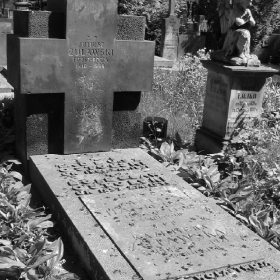 The grave of Juliusz Żuławski