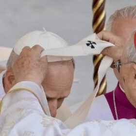 With Cross on His Forehead